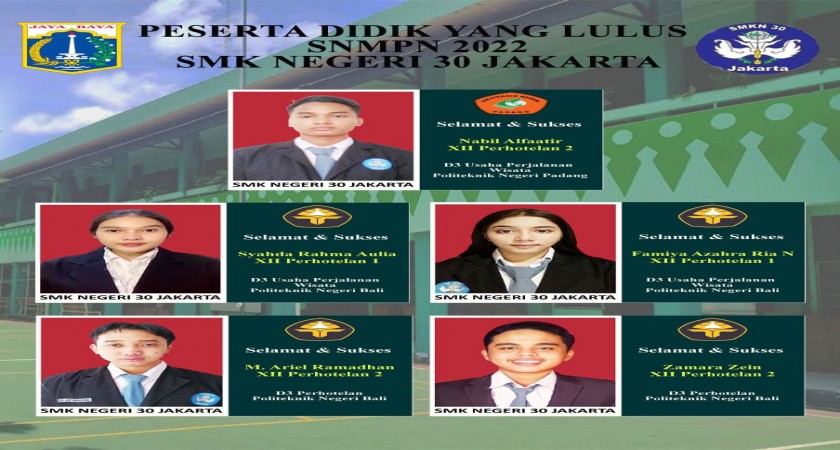 Peserta Didik Lulus SNMPN 2022