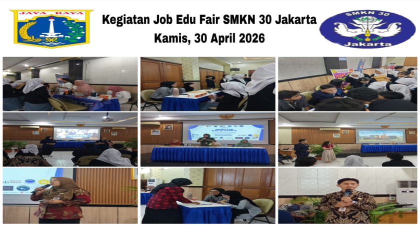 Job Edu Fair SMKN 30 Tahun 2026