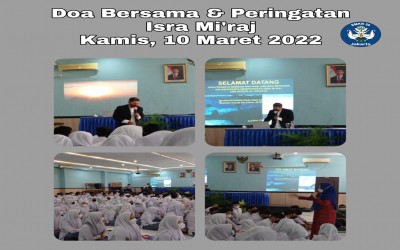 Kegiatan Do’a Bersama & Isra Miraj Nabi Muhammad SAW